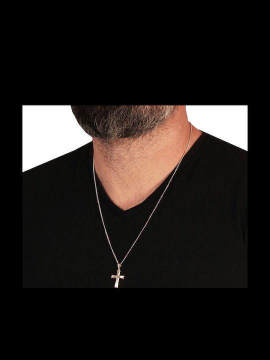 Abadianakis Cruci aur alb 14K