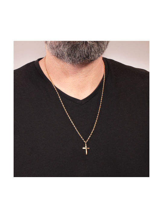 Men's Gold Cross 14K