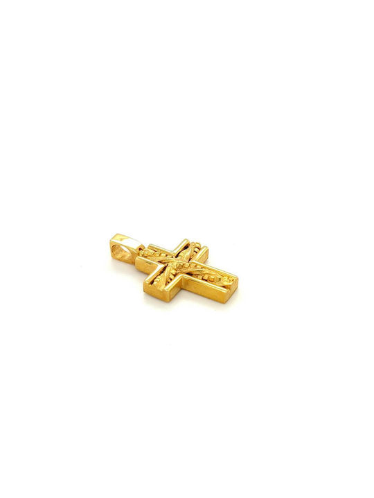 Men's Gold Cross 14K