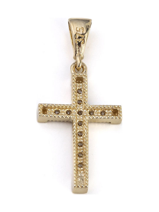 George Art Jewels Cruci din Aur 9Κ fără Lanț