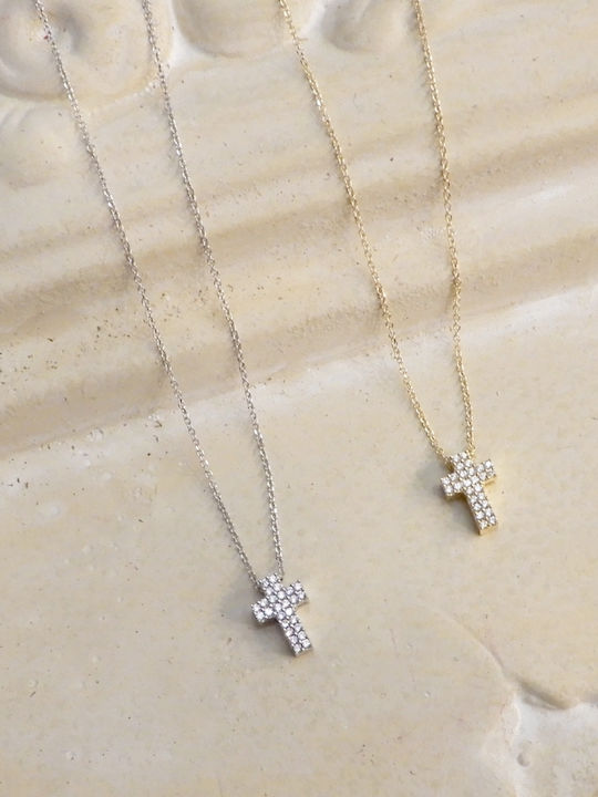 Art d or White gold Σταυρός