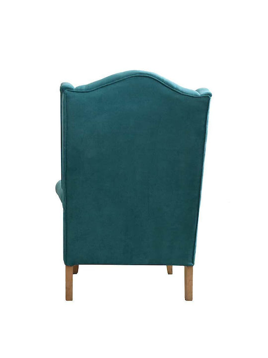 Catifelat Albastru Petrol 75x75x100cm