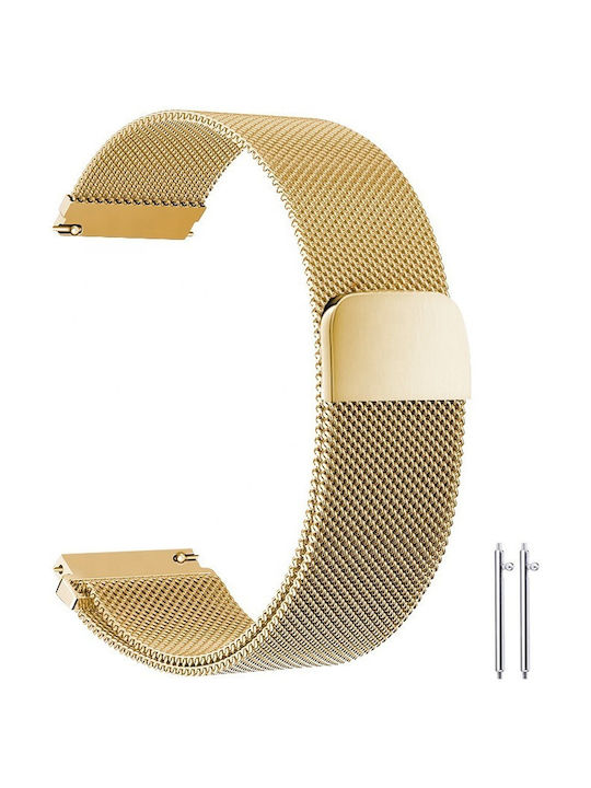 Metallic-Armband Gold 20mm