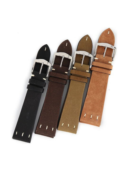 Leather Strap Brown 22mm