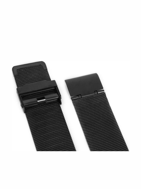 Vitopoulos Brățară din metal Negru 12mm