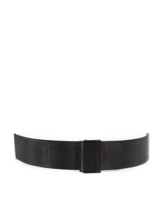 Vitopoulos Metallic-Armband Schwarz 10mm
