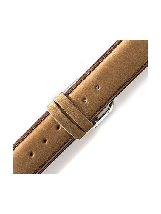 Leather Strap Brown 18mm