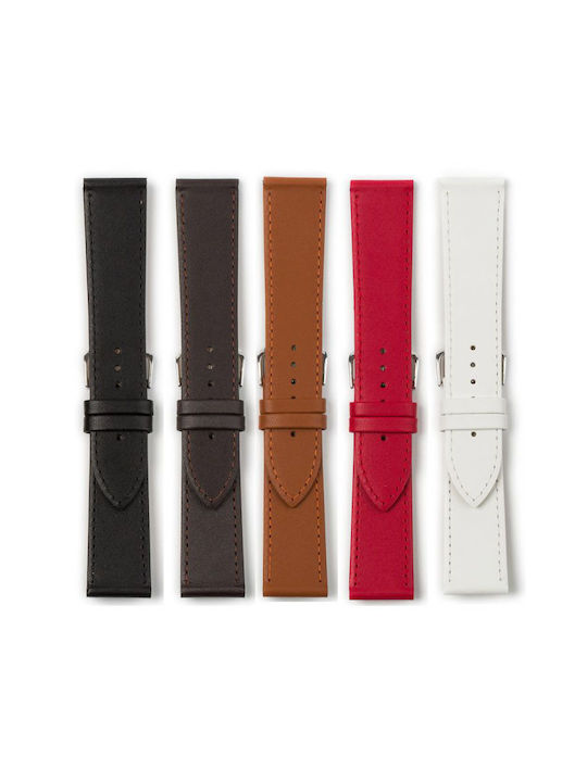 Leather Strap Brown 18mm