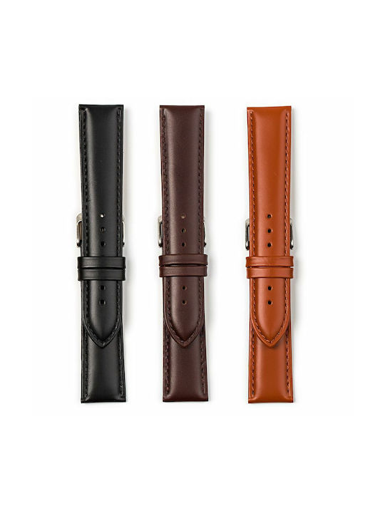 Leather Strap Tabac Brown 24mm