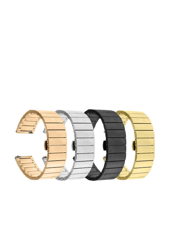 KOSTELO Brățară din metal Auriu 22mm