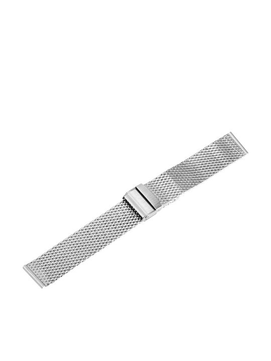 New Era Μεταλλικό Μπρασελέ Ασημί 20mm
