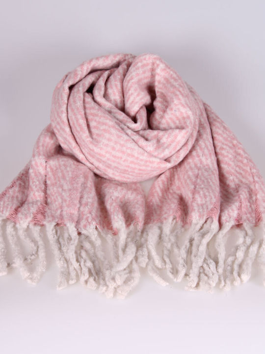 Women's Wool Scarf Pink