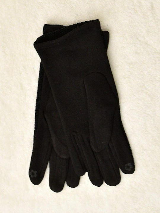 Women's Knitted Touch Gloves Black