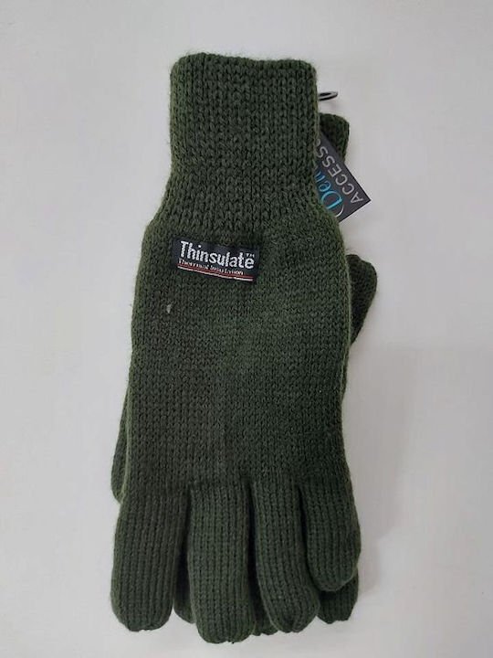 Kaki Barbati Fleece Manusi