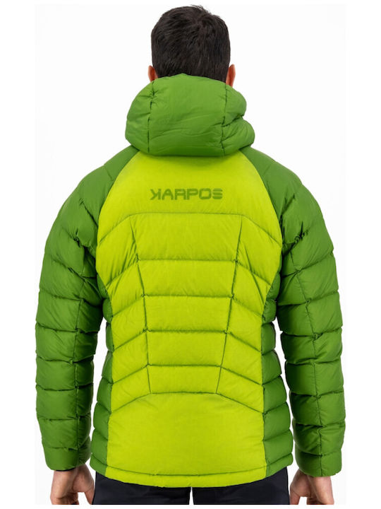 Karpos Outdoor Geacă pentru bărbați de iarnă Puffer Verde