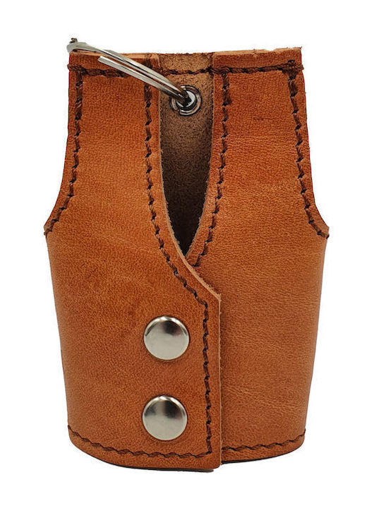 ByLeather Χειροποίητο Μπρελόκ Δερμάτινο Μαύρο