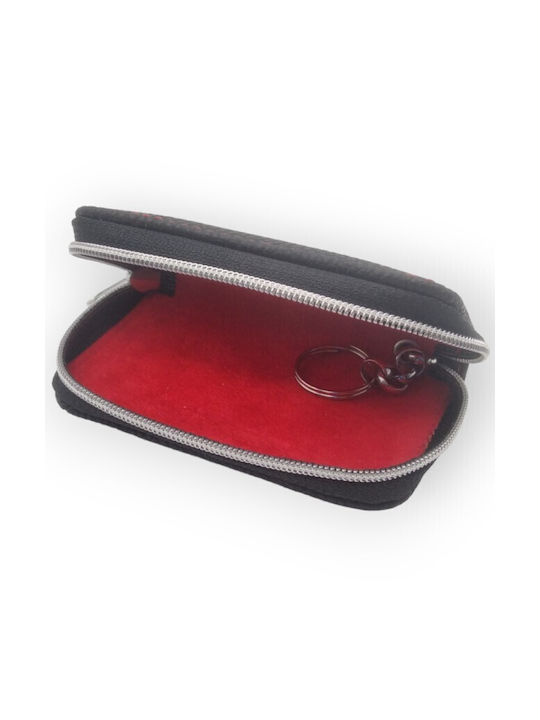 Key Holder Leather Black