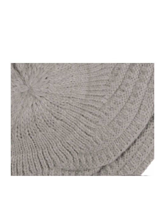 Knitted Beanie Cap Gray