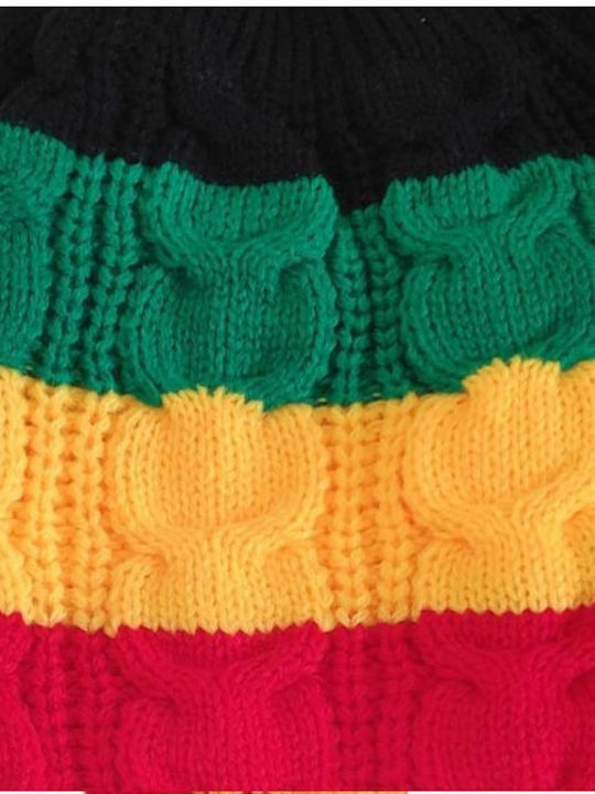 Beanie Cap with Braid