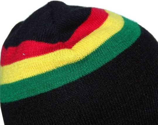 Beanie Unisex Beanie Knitted in Black color