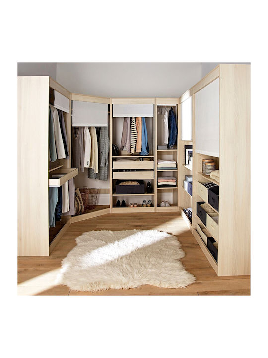 La Redoute Interieurs Build Κρεμάστρα Δαπέδου από Ξύλο Λευκή 50x69x180cm