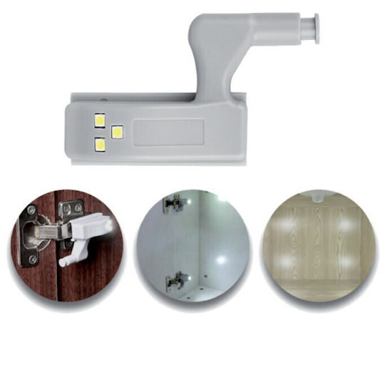 LED Light Hinge for Cabinets with Battery Powered 1pcs