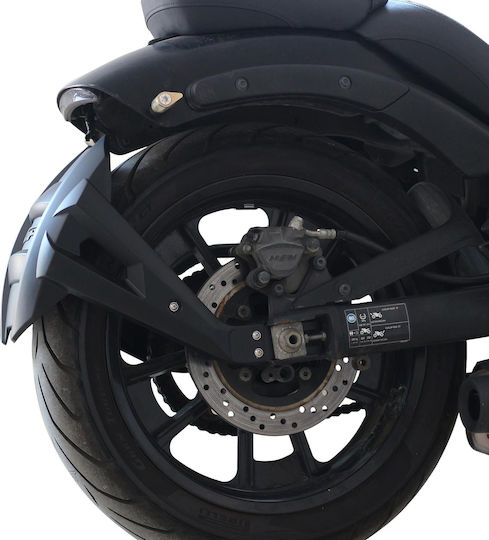 Aripă Spate Roată Motocicletă pentru Kawasaki Vulcan Negru 1buc