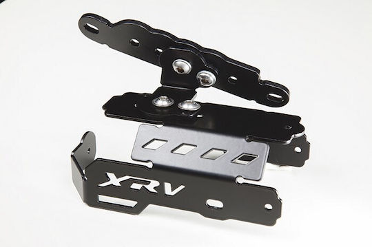 Moto Discovery Bases for Projectors Μοτοσυκλέτας Honda Africa Twin XRV 750 in Black Color 002390