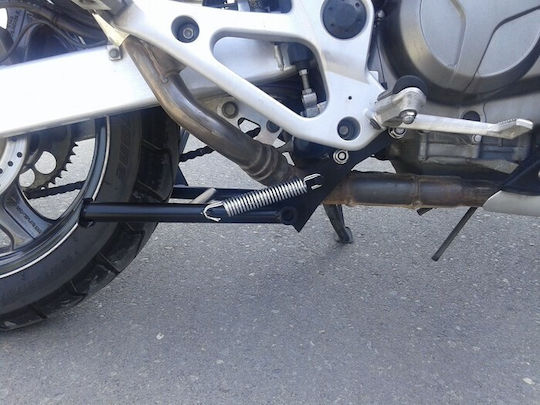 Moto Discovery Xl1000v Crick Dublu Central Pentru Motocicletă În Culoare Neagră 313003