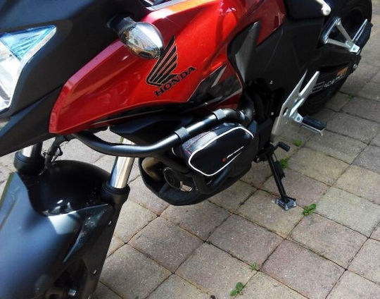 Moto Discovery Motorcycle Side Stand Extension in Silver Color 0008-13