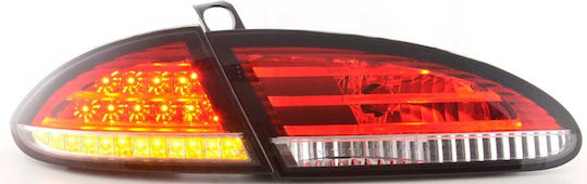'04-'09 Πίσω Φανάρια Led για Seat Leon 4τμχ