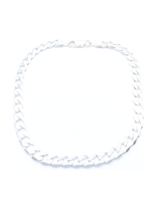 PS Silver Silberne Kette Hand Dünn Dicke 5.8mm und Länge 23cm