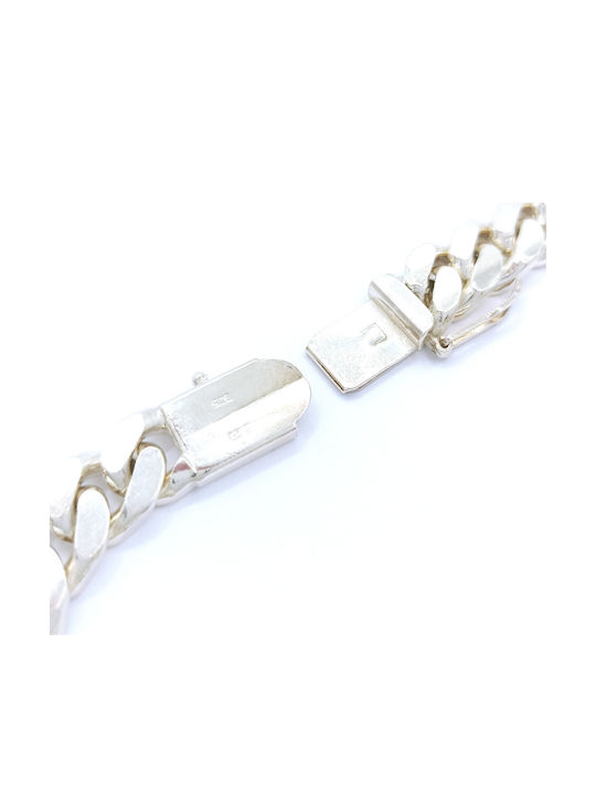 PS Silver Silberne Kette Hand Dünn Dicke 3.9mm und Länge 22cm