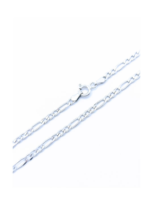 PS Silver Silberne Kette Hand Dünn Dicke 3mm und Länge 19cm