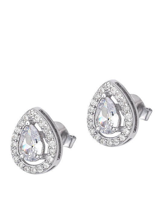 Verorama Set mit Halskette , Ohrringe & Ring aus Silber mit Steinen