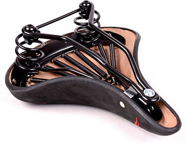 Black Bicycle Saddle Retro