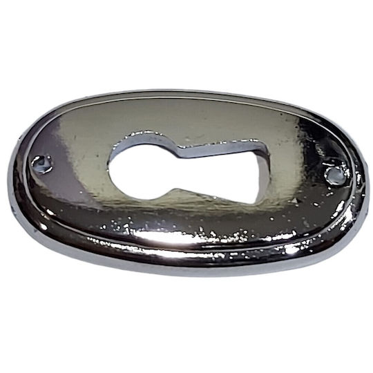 Rosette - Door Escutcheon Furniture Silver
