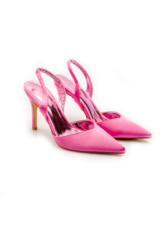 Malesa Pointed Toe Pink Heels