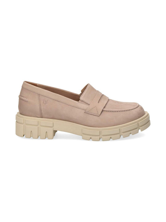 Caprice Women's Moccasins in Pink Color