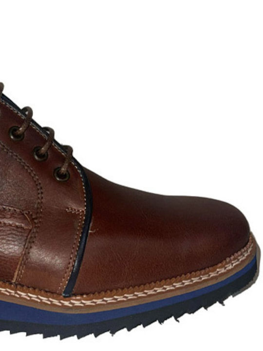 Antonio Shoes Piele Tabac maro Ghete barbati