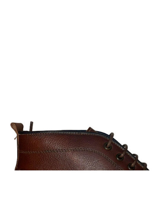 Leather Tabac Brown Men's Boots