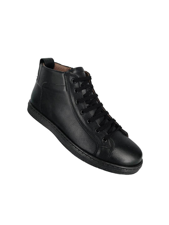 Antonio Shoes Piele Negru Ghete barbati