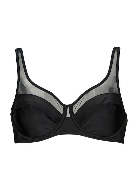 Dim Bra without Padding Underwire Black