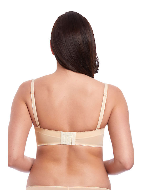 Freya Strapless Bra Beige