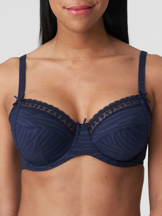 Primadonna Minimizer Minimizer Bra Underwire Navy Blue