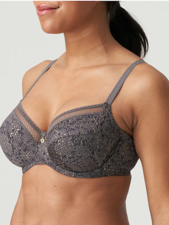 Primadonna Bra without Padding Underwire Gray