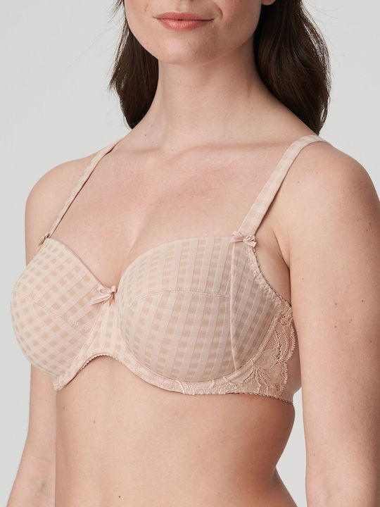 Primadonna Balconette Balconette Bra without Padding Underwire Beige