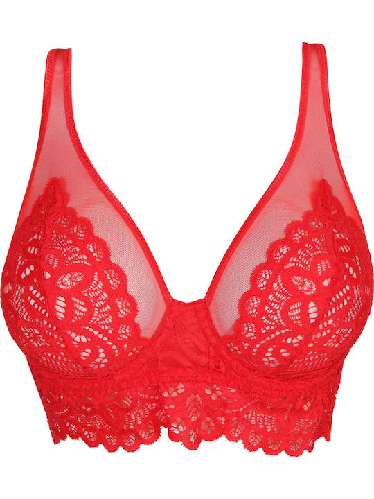 Bra Underwire Red