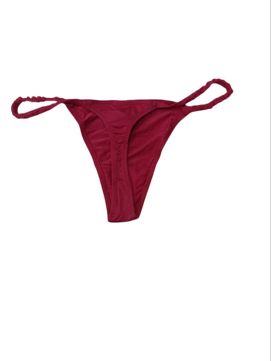 Femeie Șir de caractere Burgundy