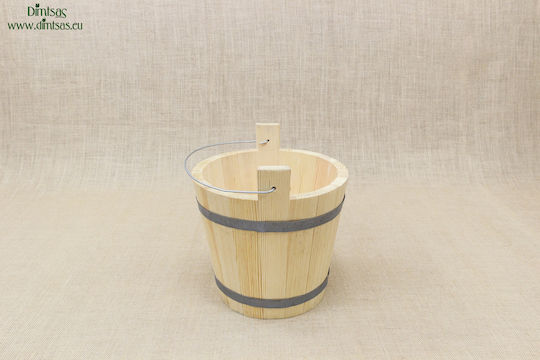 Decorative Bucket Garden Wooden DINS0023